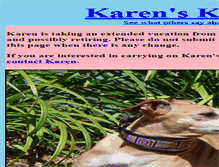 Tablet Screenshot of karenskollars.net
